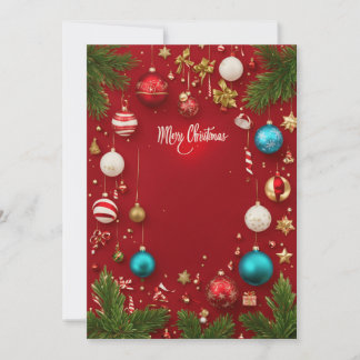 carte de Noël joyeuse 