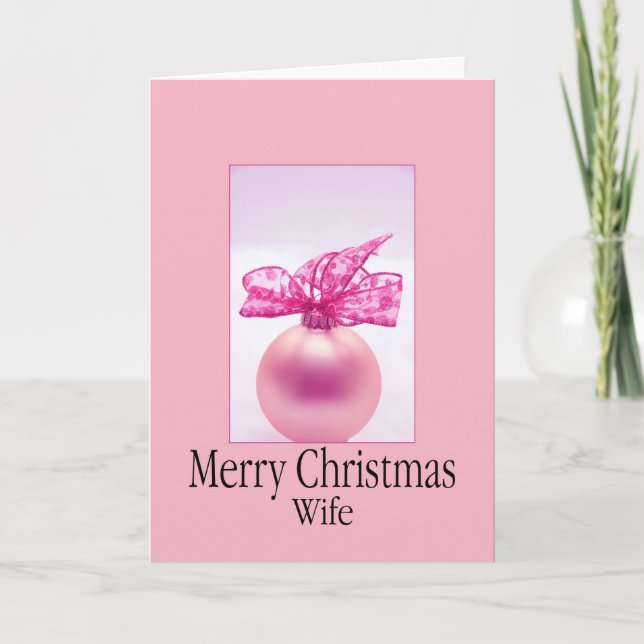 Carte de Noël Joyeuse femme (Devant)