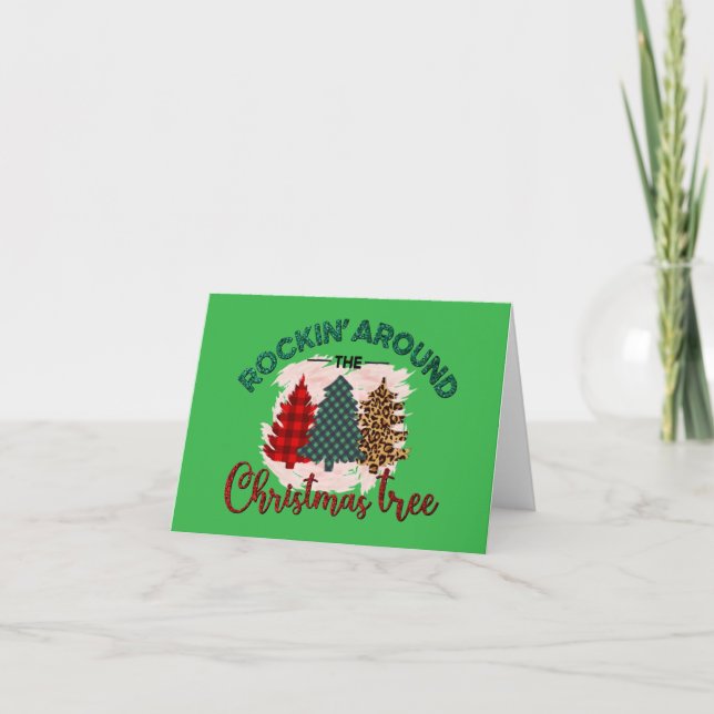 Carte de Noël Joyeuses Fêtes (Devant)