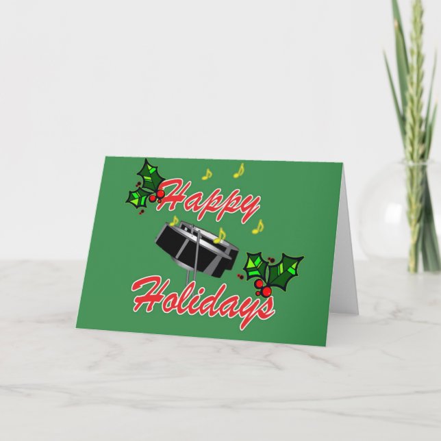 Carte de Noël Joyeuses Fêtes (Devant)