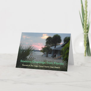 Carte de Noël - Joyeuses Fêtes de Floride