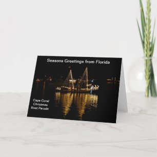 Carte de Noël - Joyeuses Fêtes de Floride