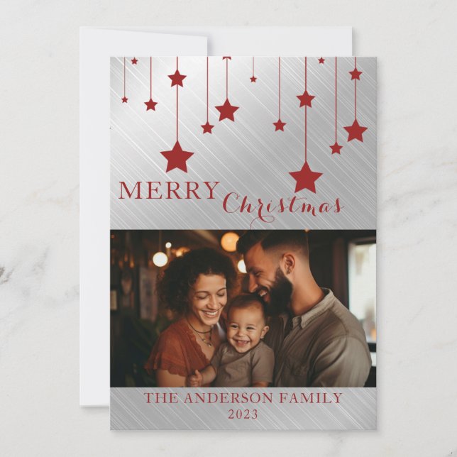 Carte de Noël Joyeux Appartement avec Enveloppe (Devant)