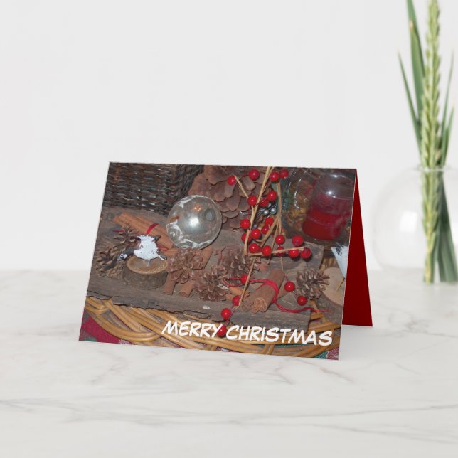 Carte de Noël/Joyeux Noël (Devant)