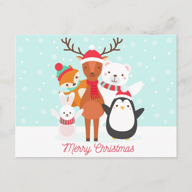 Carte de Noël Joyeux Noël (Devant)