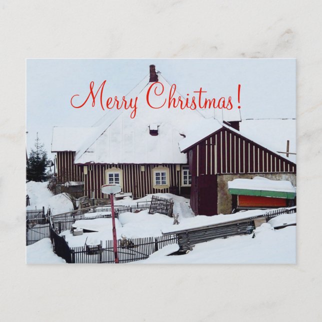 Carte de Noël Joyeux Noël (Devant)