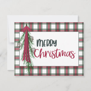 Carte de Noël Joyeux personnalisée