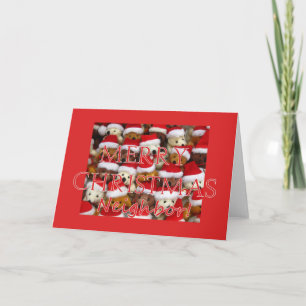 Carte de Noël Joyeux Voisin