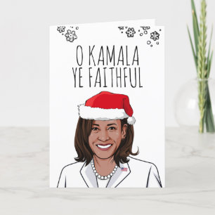 Carte de Noël Kamala : O Kamala Ye Fidèles