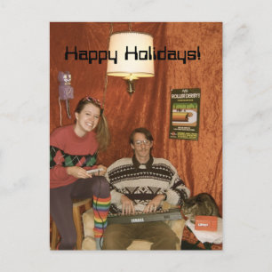 Carte de Noël Kim et Josh