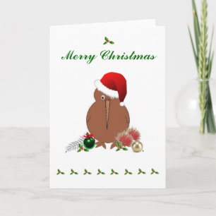 CARTE DE NOËL KIWI