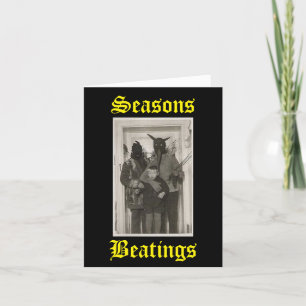 Carte de Noël Krampus