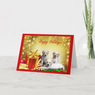 Carte de Noël Labrador Retriever8