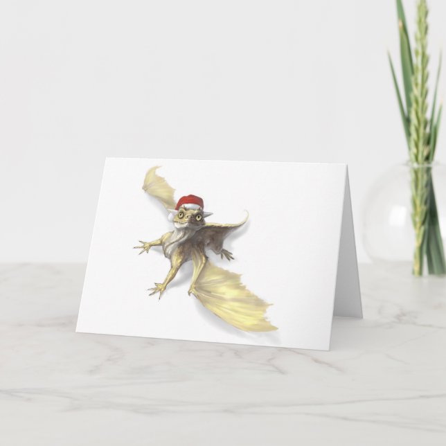 Carte de Noël Lil Dragon (Devant)