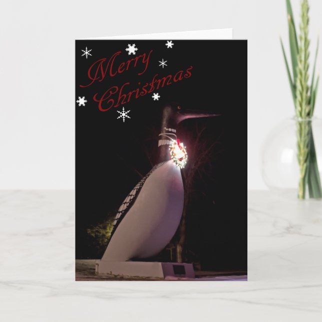 Carte de Noël Loon (Devant)