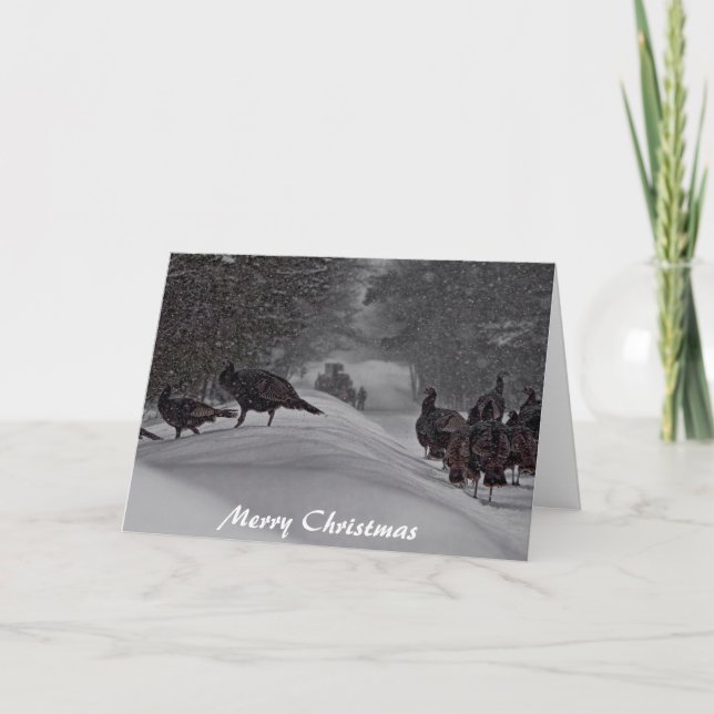 Carte de Noël Lucky Turquie (Devant)