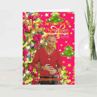 Carte de Noël Luke Goss 2009