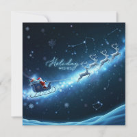 Carte de Noël magique