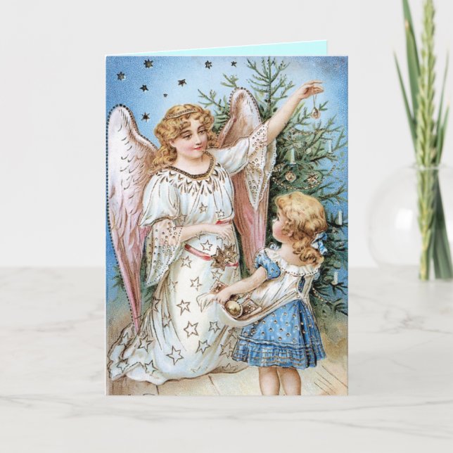 Carte de Noël magique Angel (Devant)