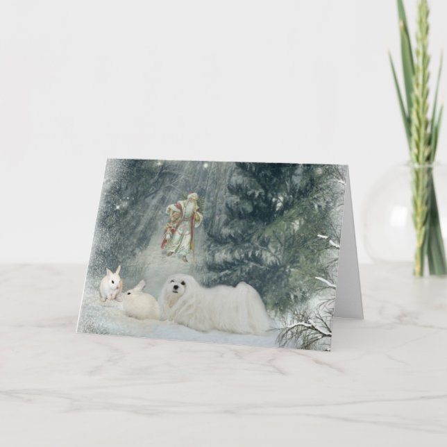 Carte de Noël maltaise (Devant)