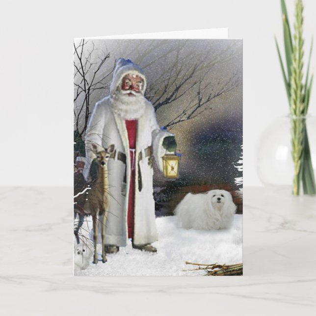 Carte de Noël maltaise (Devant)