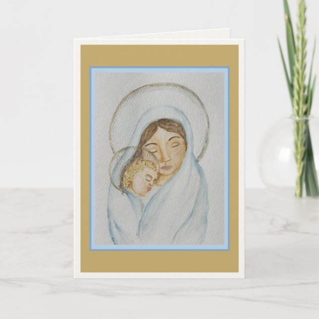 Carte de Noël Mary’s Mantle (Devant)