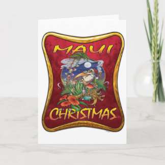 Carte de Noël Maui