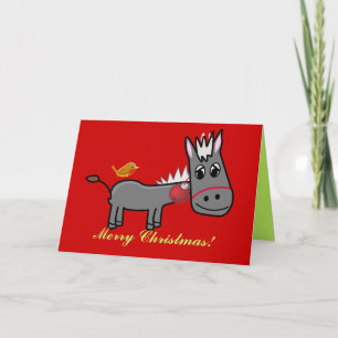 Carte de Noël mignonne