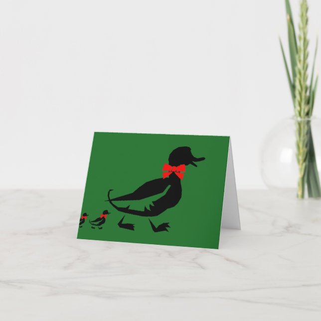 Carte de Noël mignonne (Devant)