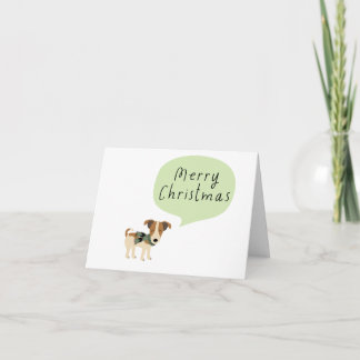 Carte de Noël mignonne