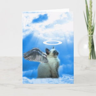 Carte de Noël mignonne de chaton de chat