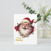 Carte de Noël minimale | Arbre d'art linéaire | Ka