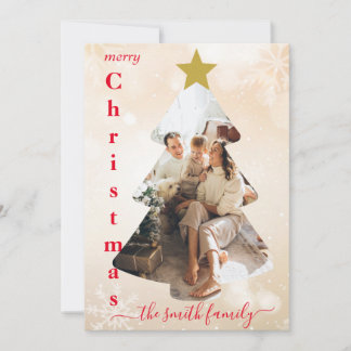 Carte de Noël Modèle photo personnalisable