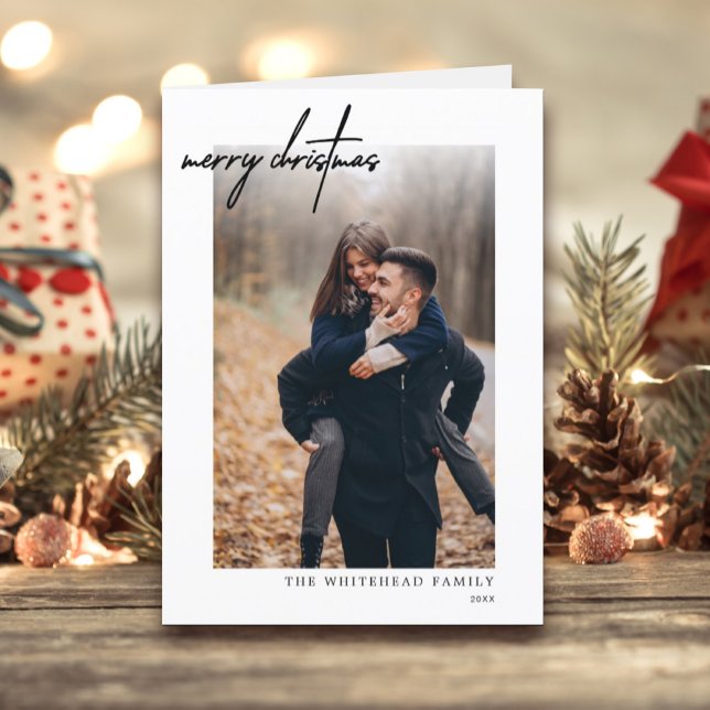 Carte de Noël moderne (Créateur téléchargé)