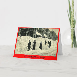 Carte de Noël, Montréal
