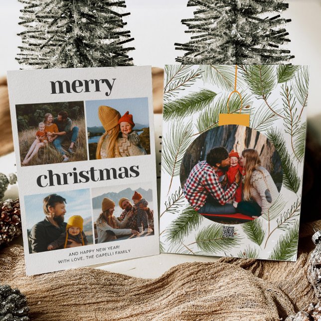 Carte de Noël Multi Photo (Créateur téléchargé)