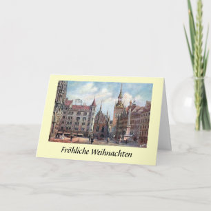 Carte de Noël - Munich, Allemagne