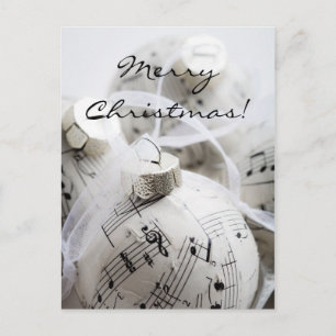 Carte de Noël musicale