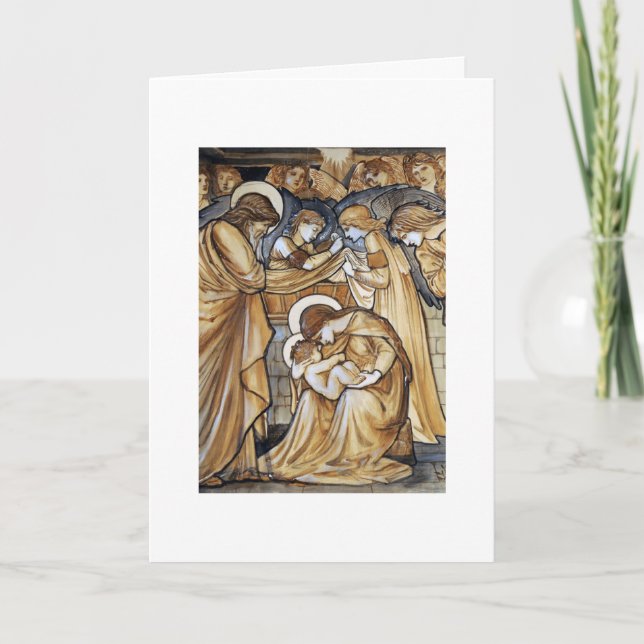 Carte de Noël Nativité (Devant)