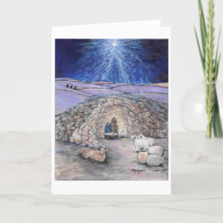 Carte de Noël Nativité