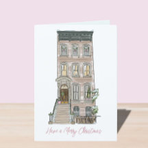 Carte de Noël New York