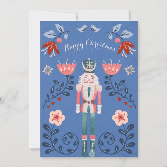 Carte de Noël Nutcracker Ballet Photo (Devant)