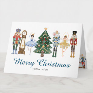 Carte de Noël Nutcracker Thème