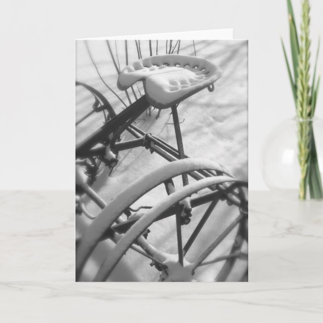 Carte de Noël ou carte de billet pour le siège du  (Devant)