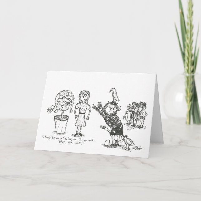 Carte de Noël - Partridge dans un arbre à poires (Devant)