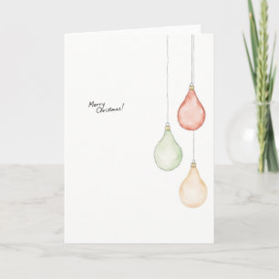 Carte de Noël Pastel Pear