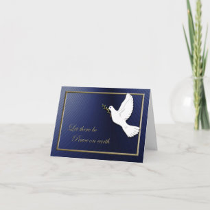 Carte de Noël Peace Dove