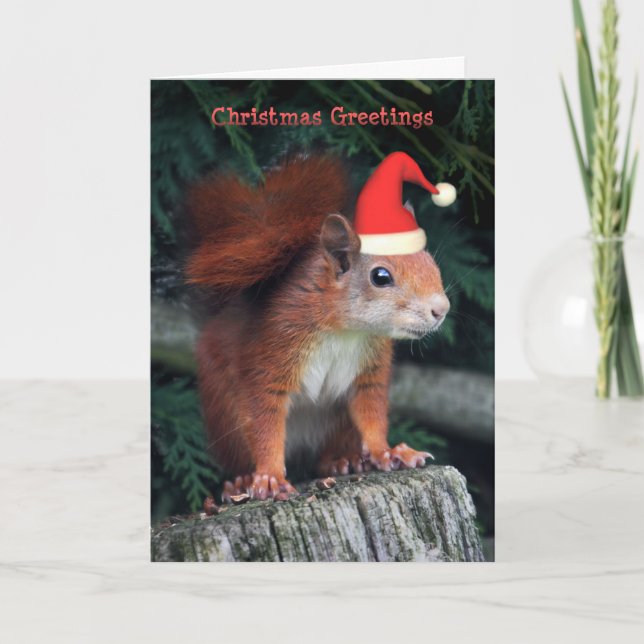 Carte de Noël père Noël Claws (Devant)