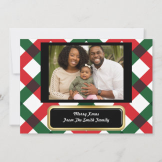 Carte de Noël personnalisée Amour et Foi