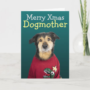 Carte de Noël personnalisée de votre chien